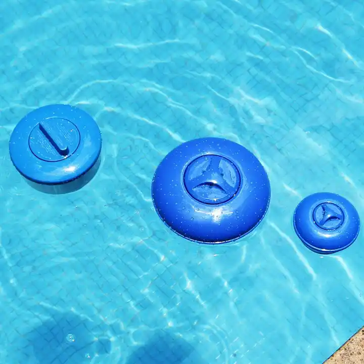 Pictures of chlorine floating objects